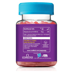 Vitabiotics - Wellkid Peppa Pig Vitamin D 400 IU - Strawberry