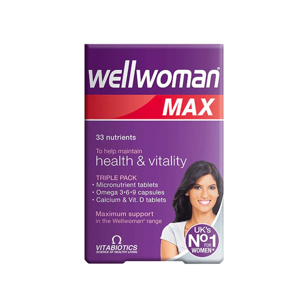 Vitabiotics - Wellwoman Max - 84 Capsules