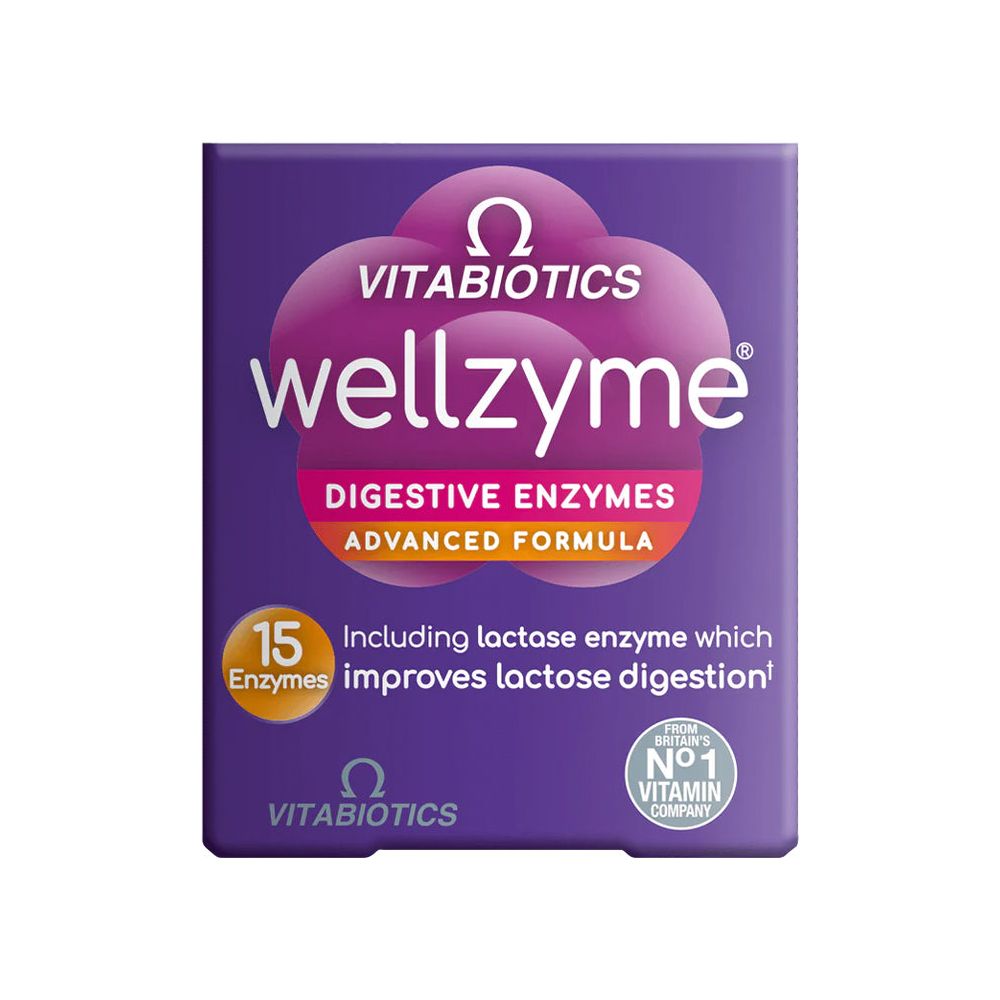 Vitabiotics - Wellzyme Digestive Enzymes Advanced Formula - 60