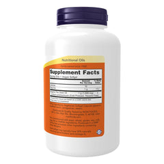 Now Foods - Flax Oil 1000 mg Vegan Formula - 120 Veggie Softgels