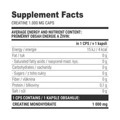 Extrifit - Creatine Monohydrate Caps - 180 Capsules