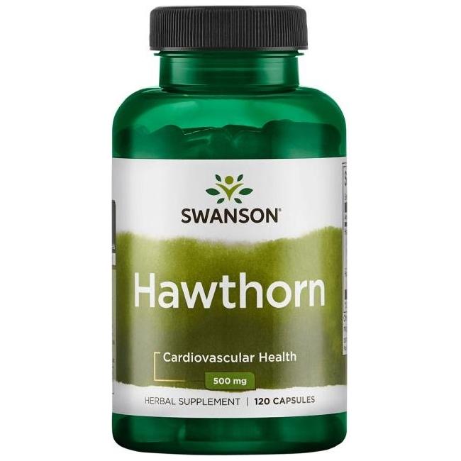 Swanson - Hawthorn Extract, 500mg - 120 caps