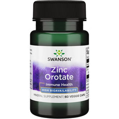 Swanson - Zinc Orotate - 60 vcaps