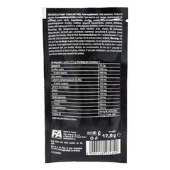 FA - Fitness Authority - Muscle Pump Stimulant Free - Sample -