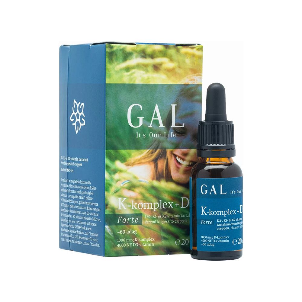 GAL - K-komplex + D3 Forte - 20 ml