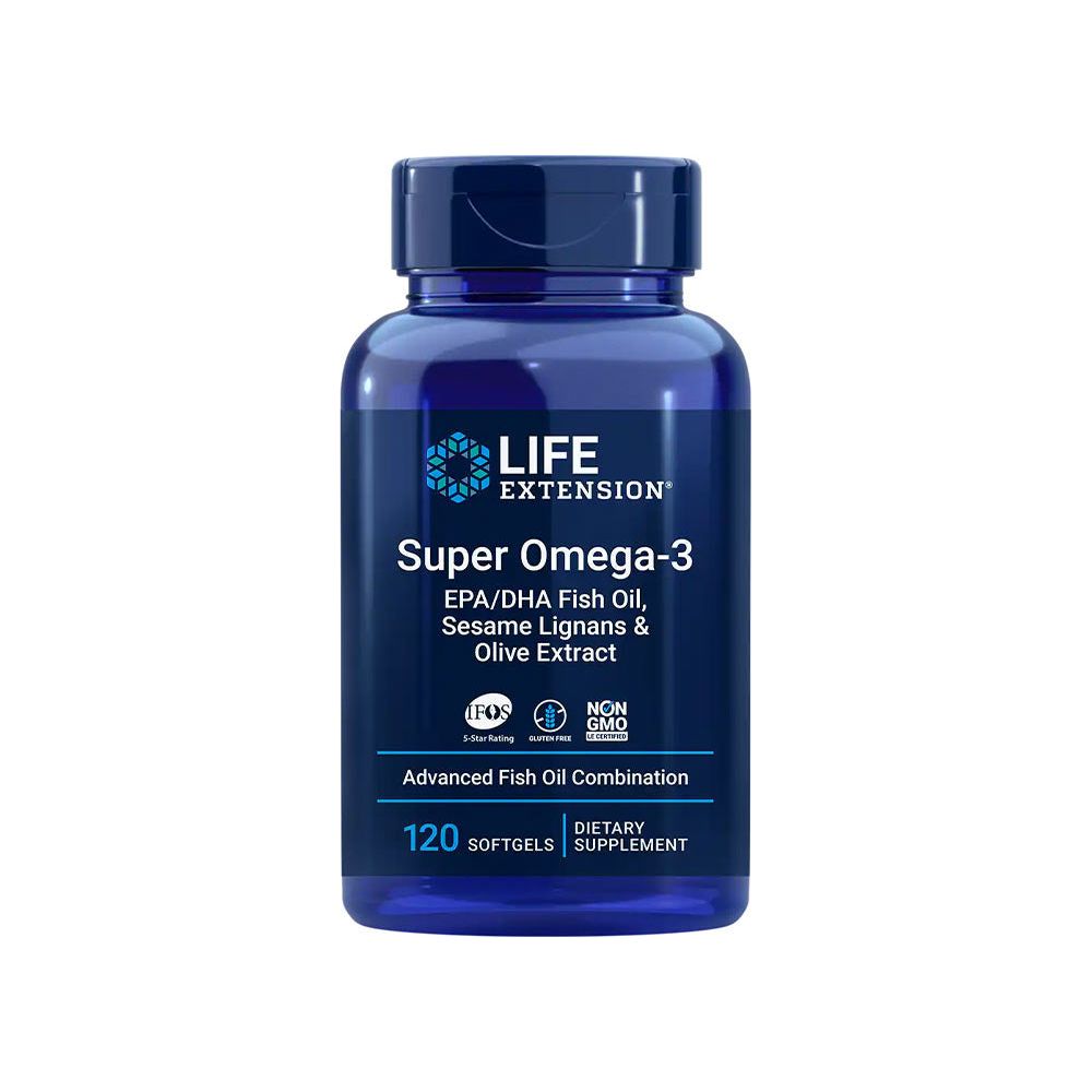 Life Extension - Super Omega-3 Plus EPA/DHA Fish Oil, Sesame