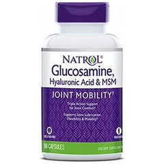 Natrol - Glucosamine, Hyaluronic Acid & MSM - 90 caps