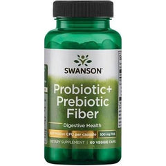 Swanson - Probiotic+ Prebiotic Fiber - 60 vcaps