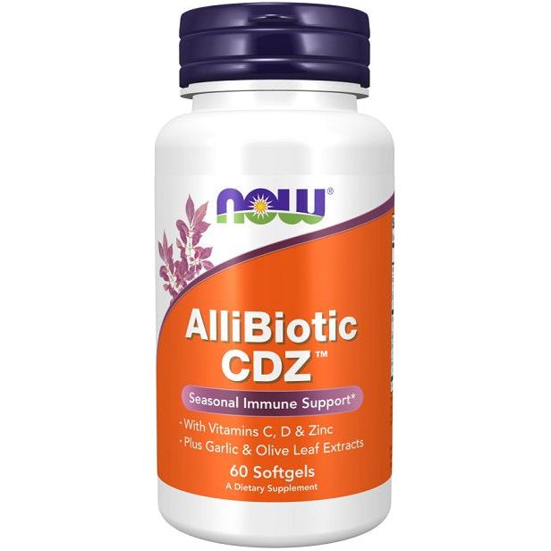 NOW Foods - AlliBiotic CDZ - 60 softgels