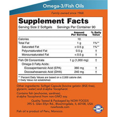 Now Foods - Omega-3 Mini Gels