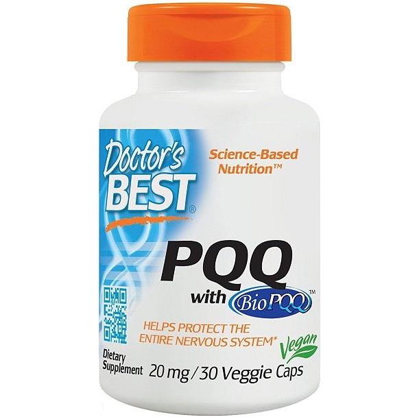 Doctor's Best - PQQ with BioPQQ, 20mg - 30 vcaps