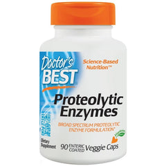 Doctor's Best - Proteolytic Enzymes - 90 vcaps