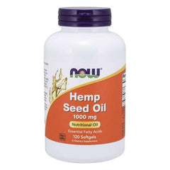 NOW Foods - Hemp Seed Oil, 1000mg - 120 softgels