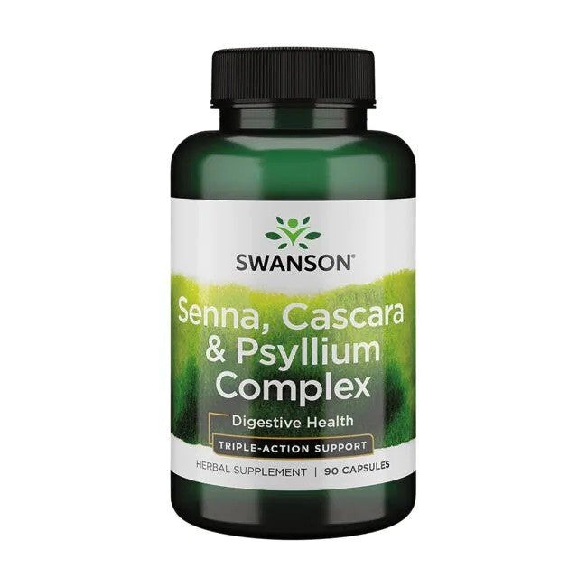 Swanson - Senna Psyllium Cascara Complex - 90 caps