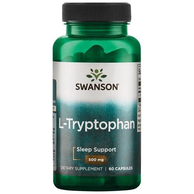 Swanson - L-Tryptophan, 500mg - 60 caps