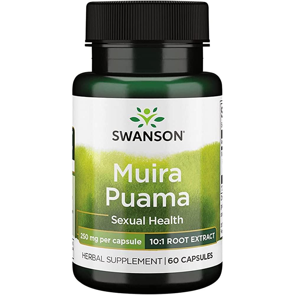 Swanson - Muira Puama, 250mg (10:1) - 60 caps