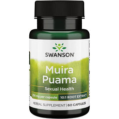 Swanson - Muira Puama, 250mg (10:1) - 60 caps