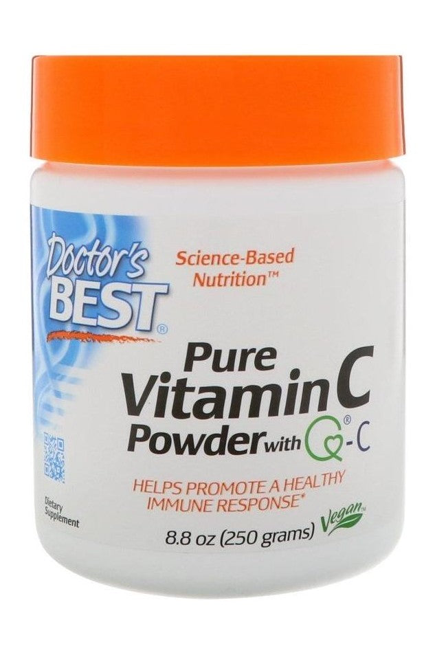 Doctor's Best - Pure Vitamin C Powder with Quali-C - 250 grams