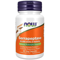 NOW Foods - Serrapeptase - 60 vcaps