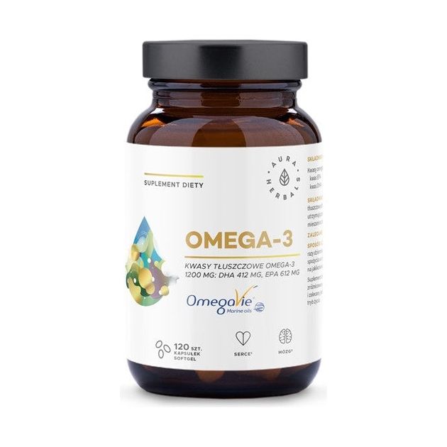 Aura Herbals - Omega-3 1200 Mg (120 Caps.