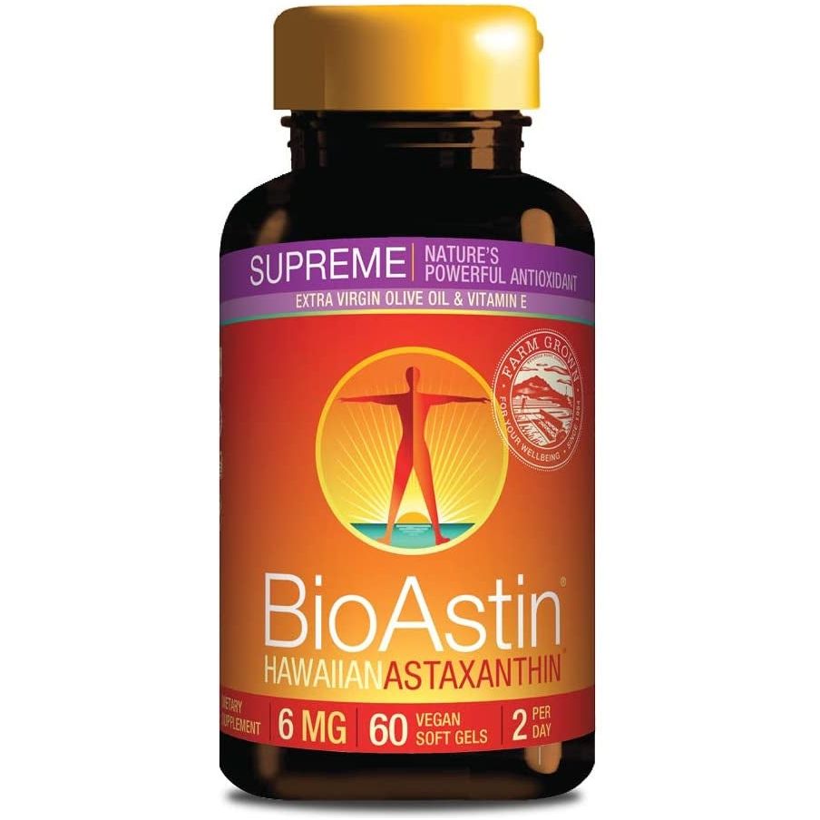 Cyanotech Co - Bioastin Supreme - Astaxanthin, 6 Mg (60 Caps)