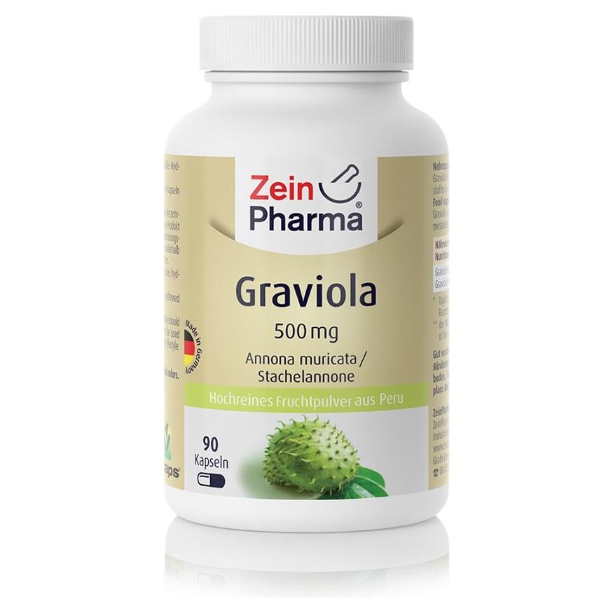 Zein Pharma - Graviola, 500mg - 90 caps