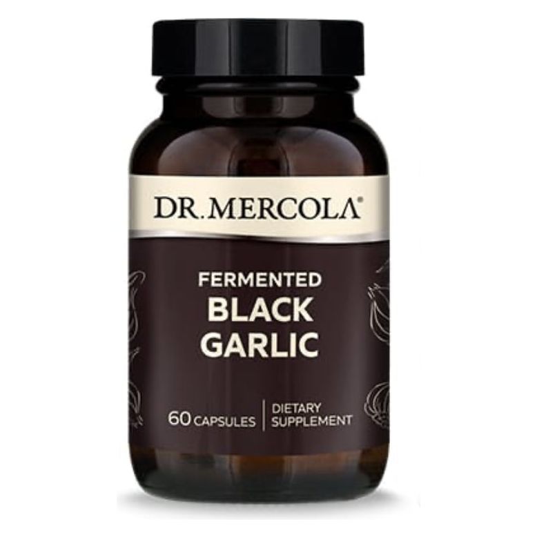 Dr. Mercola - Fermented Black Garlic (60 Caps)