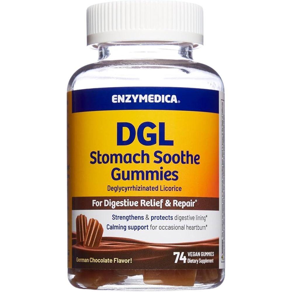 Enzymedica - Dgl Stomach Soothe (74 Gummies)