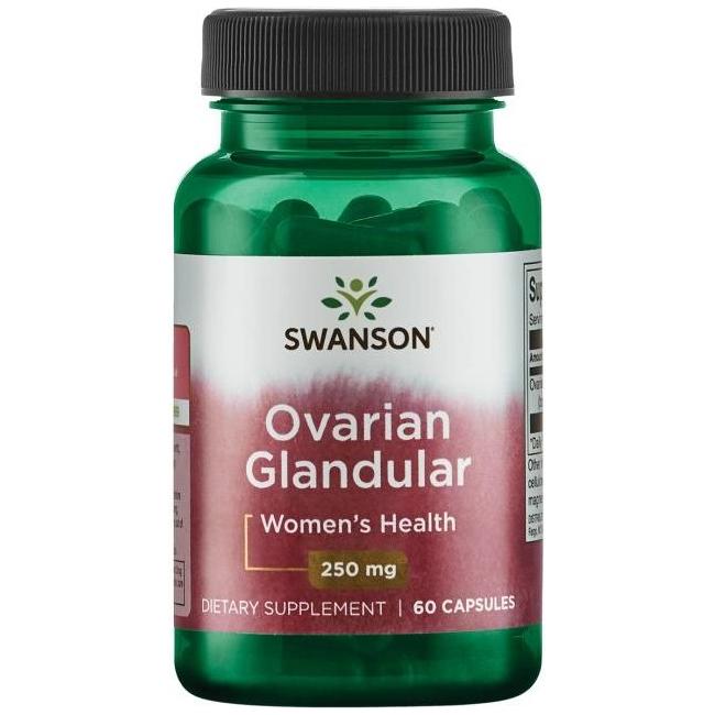 Swanson - Ovarian Glandular, 250mg - 60 caps