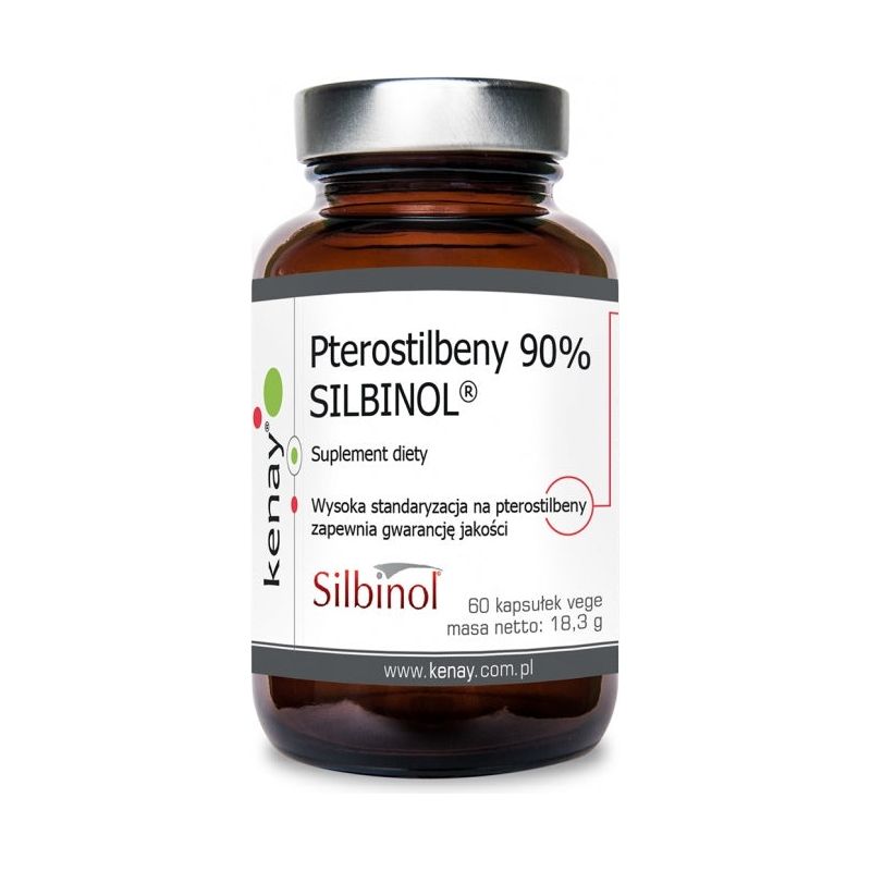 Kenay - Pterostilbene 90% Silbinol (60 Caps)