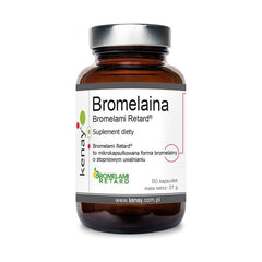 Kenay - Bromelain, Bromelami Retard (60 Caps)