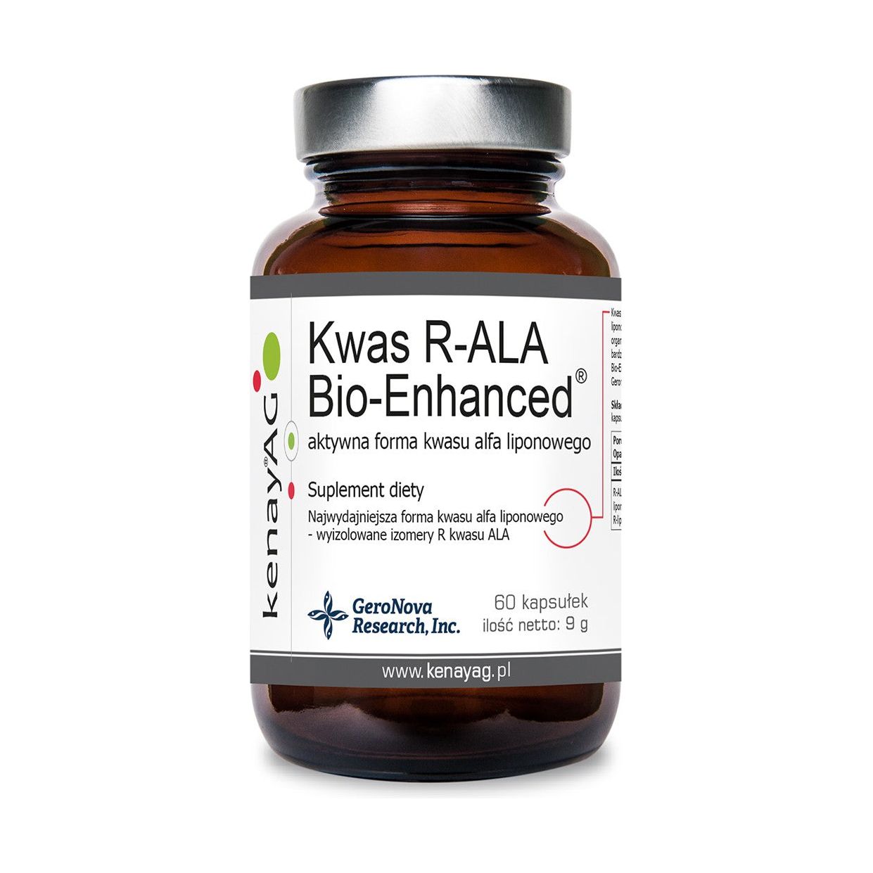 Kenay - R-Lipoic Acid (R-Ala) Bio-Enhanced (60 Caps)