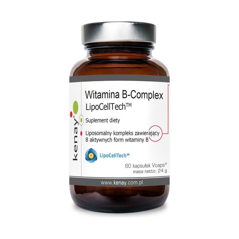 Kenay - Vitamin B-Complex Liposomal Lipocelltech (60 Caps)