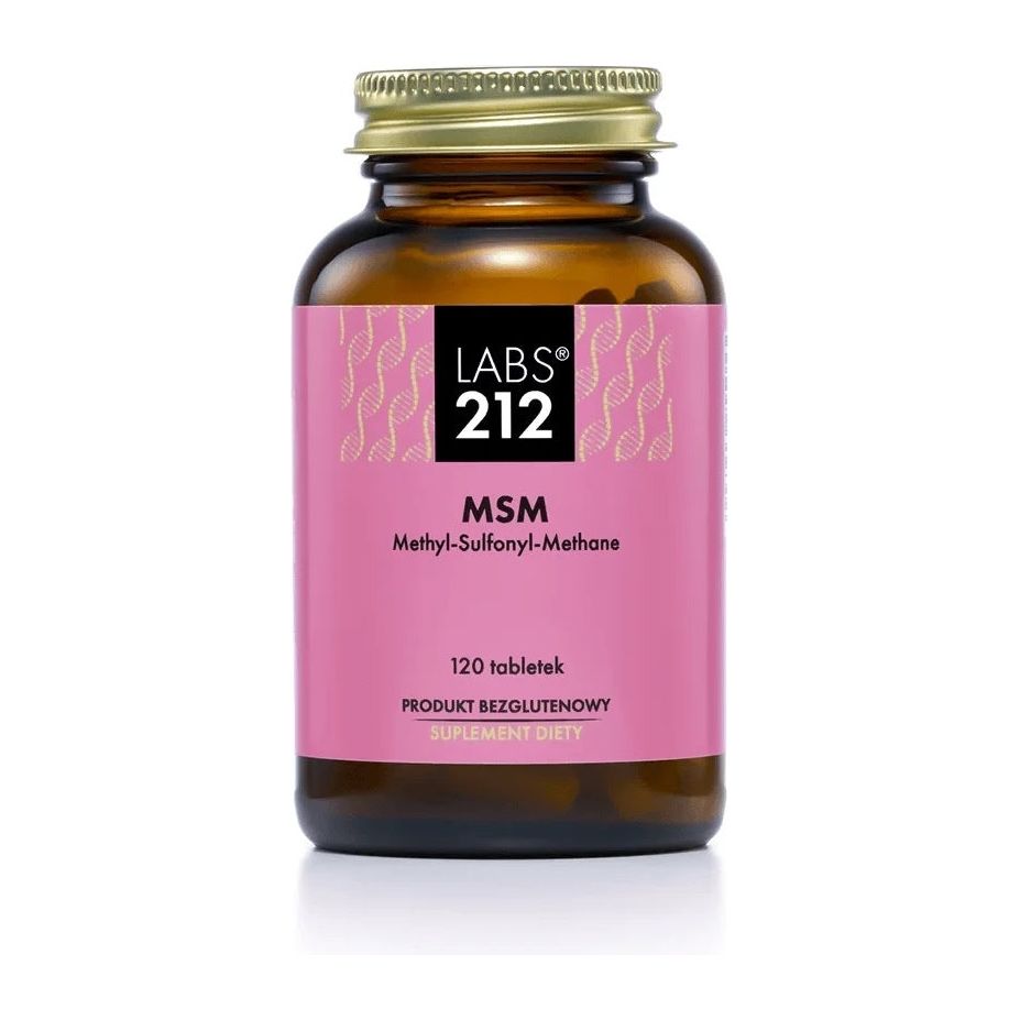 Labs212 - Msm, 500 Mg (120 Tabs)