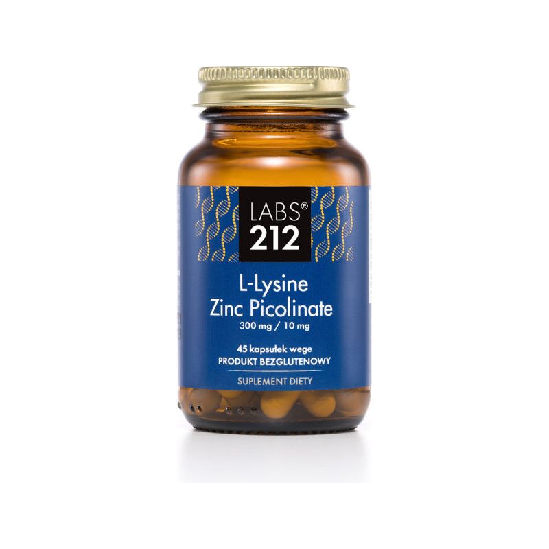 Labs212 - L-Lysine Zinc Picolinate (45 Caps)