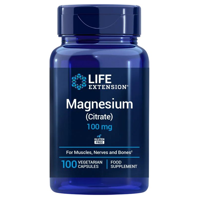 Life Extension - Magnesium Citrate, 160 Mg Eu Version (100