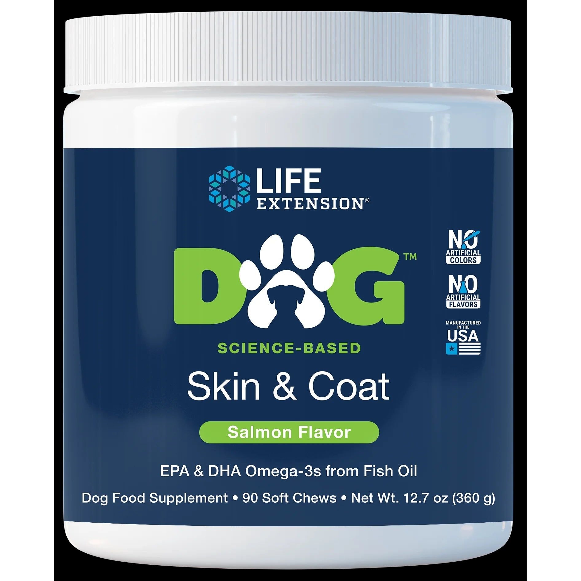 Life Extension - Dog Skin & Coat (90 Kaps.