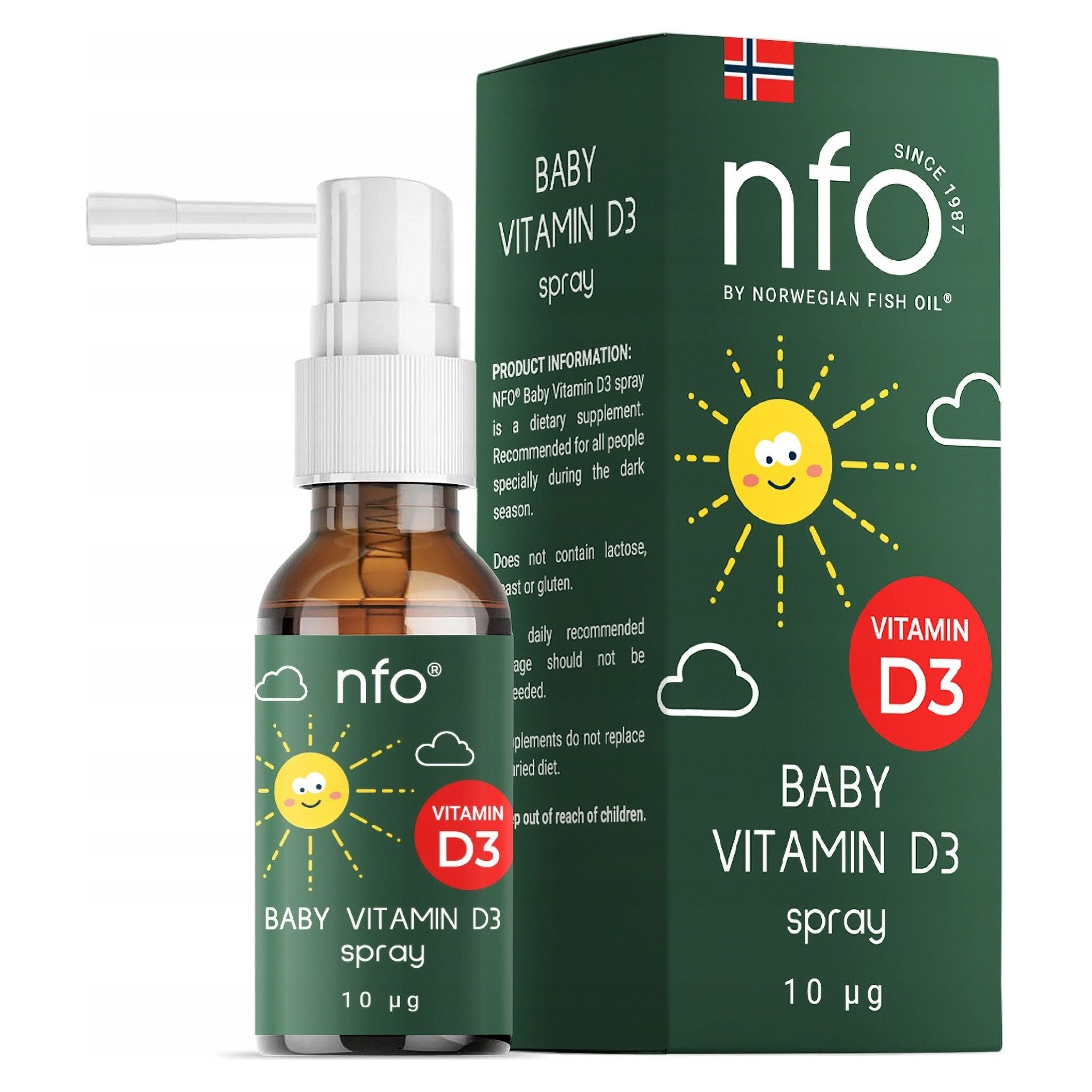 NFO - Vitamin D3 Baby Spray (20 ml)