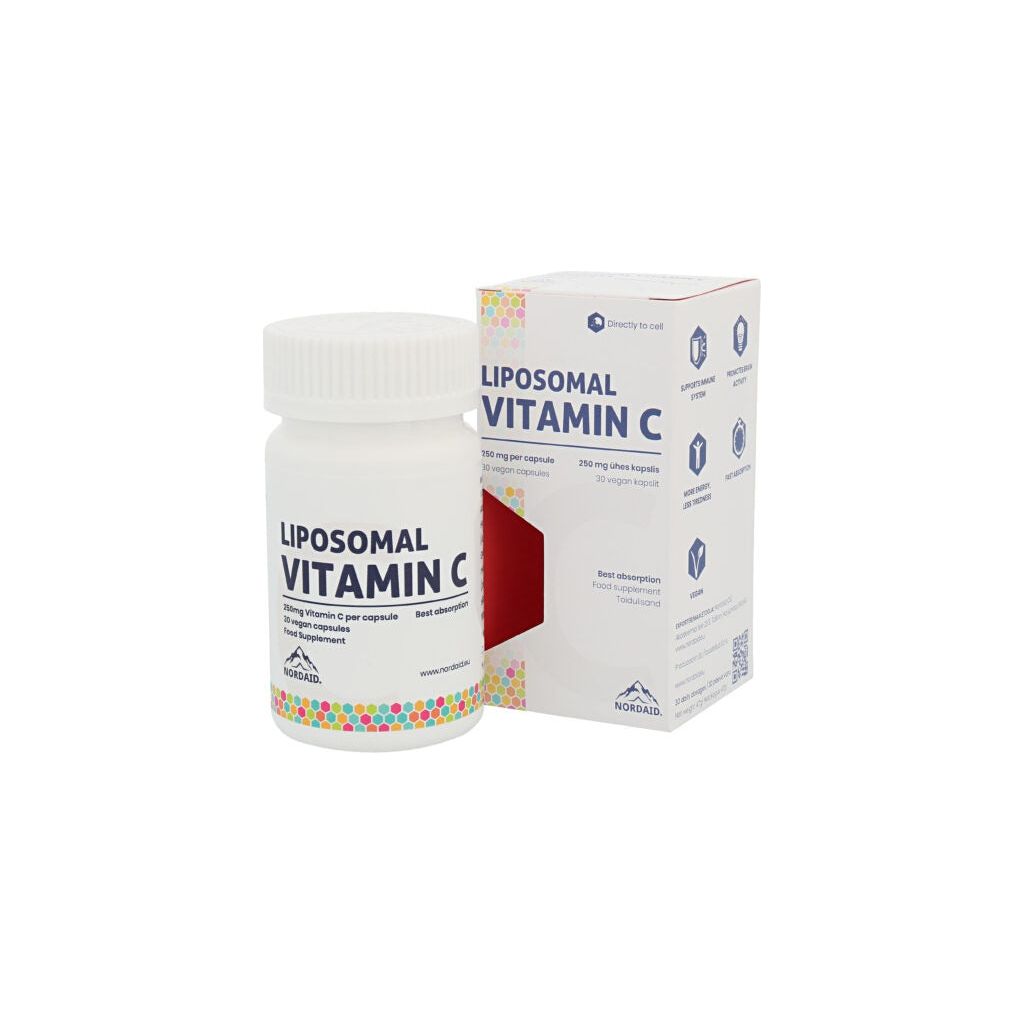 Nordaid - Liposomal Vitamin C, 250 Mg (30 Caps)