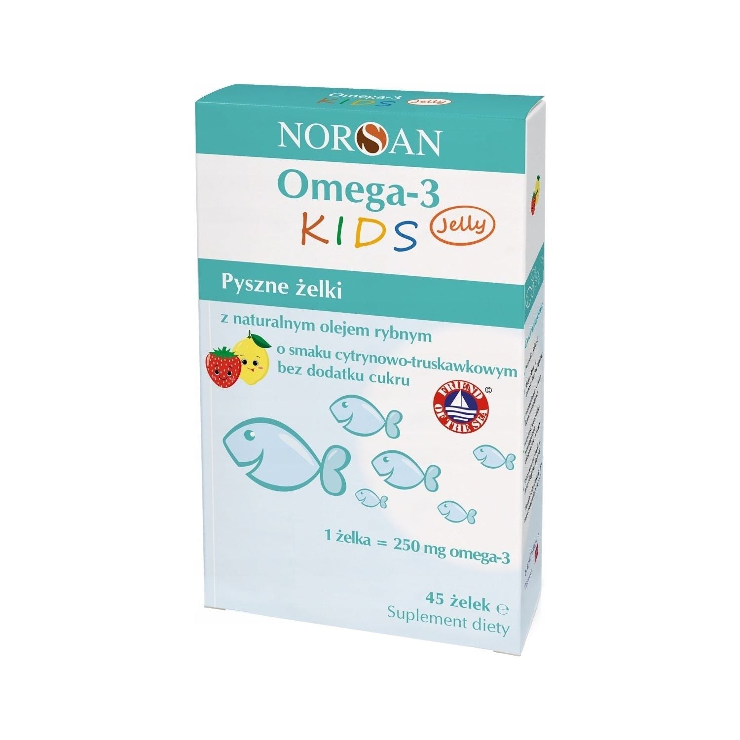 Norsan - Omega-3 Kids Jelly (45 Gummies)