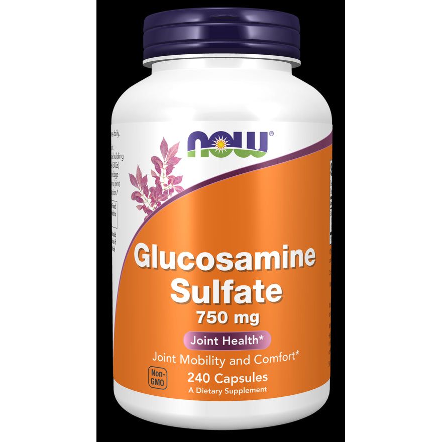 NOW Foods - Glucosamine Sulfate 750 Mg (240 Caps)