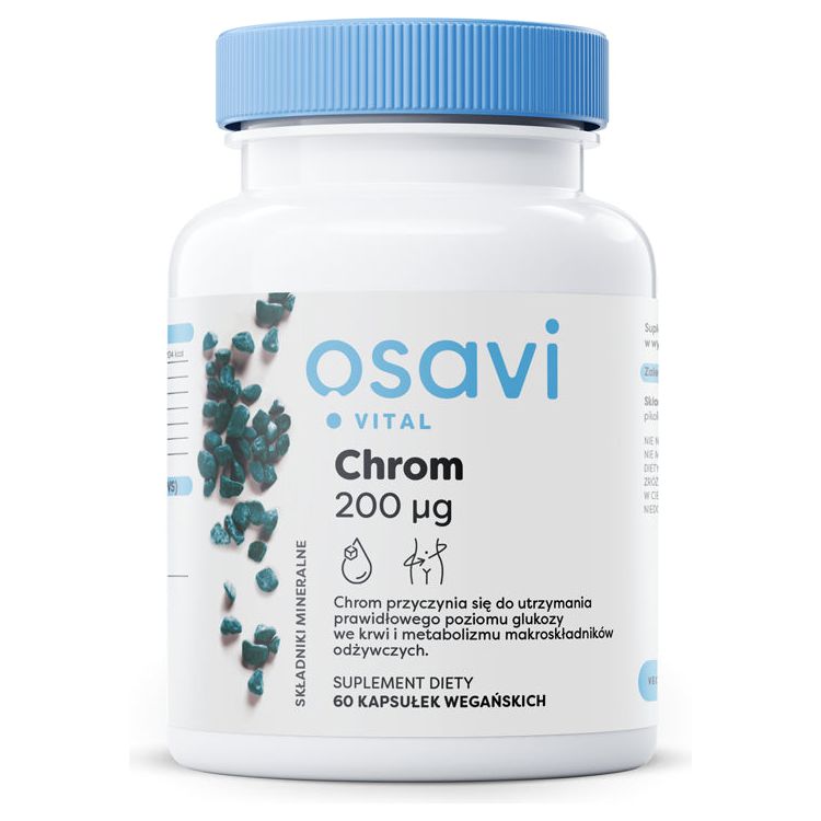 Osavi - Chrom, 200 Mcg (60 Vcaps)