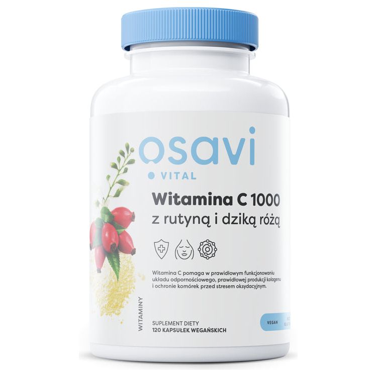 Osavi - Vitamin C 1000 With Rutin & Rose Hip (120 Vcaps)