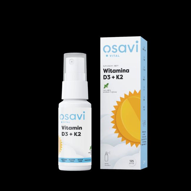 Osavi - Vitamin D3 + K2 Oral Spray, Peppermint (25 Ml 84 Fl.