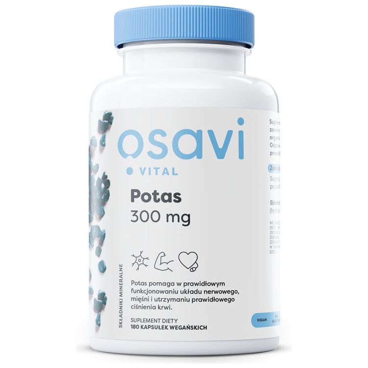 Osavi - Potassium 100 Mg (180 Vcaps.