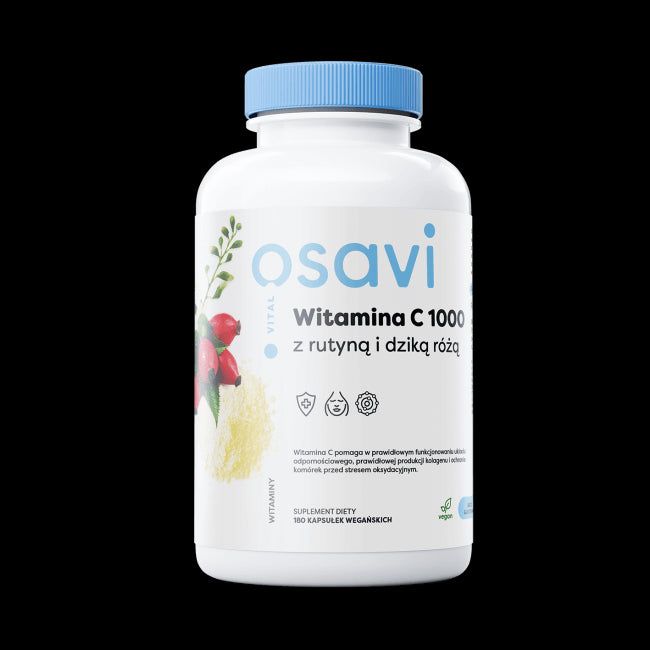 Osavi - Vitamin C, 500 Mg With Rutin & Rose Hip (180 Vcaps)