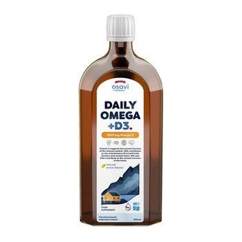 Osavi - Daily Omega +D3 1600 Mg, Natural Lemon Flavour (500 ml)