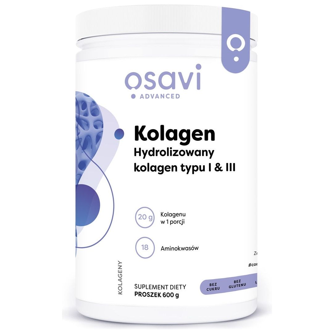 Osavi - Collagen, Hydrolyzed Type I & Iii Collagen (600 g)