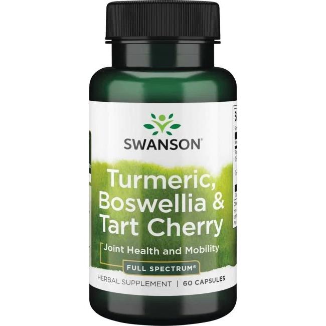 Swanson - Turmeric, Boswellia & Tart Cherry - 60 caps