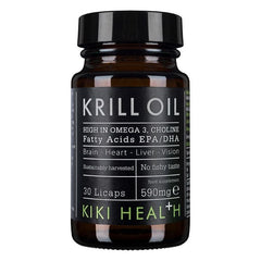 KIKI Health - Krill Oil, 590mg - 30 Licaps